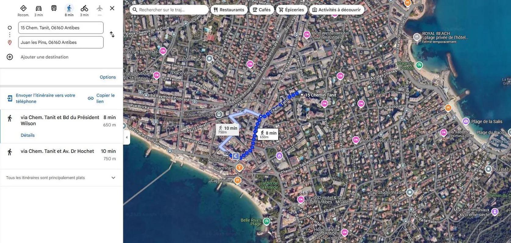 Le Mas Du Tanit - Appartement Olympe - Juan Les Pins アンティーブ アパート